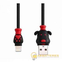 USB кабель REMAX Fortune (IPhone5/6/7/SE) RC-106i Черный