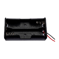 Батареечный отсек ET BH-18650 2S1P-L с лужеными контактами (1/2/100)