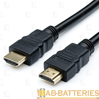 Кабель Atcom HDMI (m)-HDMI (m) 2.0м ПВХ ver.1.4 черный в пакете (1/10/100)