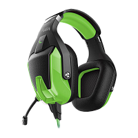 Наушники полноразмерные Smartbuy Rush BATTLE STATION с микр. игровые черный зеленый (1/20) 