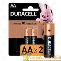 Батарейка Duracell Basic LR6 AA BL2 Alkaline 1.5V BE (2/40/16720)  | Ab-Batteries | Элементы питания и аксессуары для сотовых оптом