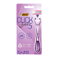 Бритва BIC "CLICK 5 Soleil" 5 лезвий 2 кассеты (1/10)