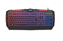 Клавиатура проводная Perfeo PF-9220-GM Legion USB 1.5м черный (1/20)