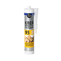 Клей POINT 95 вместо гвоздей 280мл для ДСП, ДВП, ОСБ конструкций (1/12)