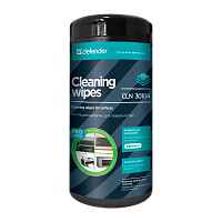 Влажные салфетки Defender CLN30104 Pro 110шт. для поверхностей антибакт. туба (1/12)