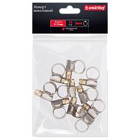 Хомут Smartbuy Винт нержавеющая сталь 8-12мм 10шт.