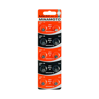 Батарейка Minamoto G1/LR621/LR60/364A/164 BL10 Alkaline 1.5V (10/200/10000) 