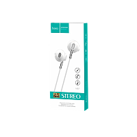 Наушники вставные HOCO M57 с микр. белый (1/21/210)