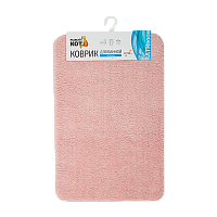 Коврик для ванной Рыжий кот "Pastel" 40x60см розовый (1/24)