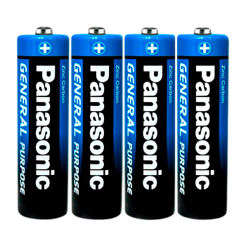 Батарейка Panasonic GENERAL Purpose R6 AA SH4  1.5V (48/240)