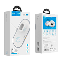 Беспроводное З/У HOCO CW21 2.0A 10W Apple Watch+Airpods белый (1/44)