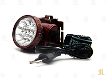 Фонарь налобный Без бренда YJ-1898 от аккумулятора 2 режима черный