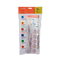 Удлинитель Старт S 5р.С/З 10A 7.0м IP20 белый (1/20)