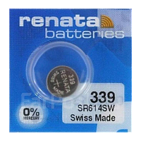 Батарейка Renata 339 Silver Oxide 1.55V (1/10/100)