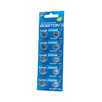 Батарейка Robiton STANDARD G7/LR926/LR57/395A/195 BL10 Alkaline 1.5V (10/200/4000) 