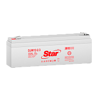 Аккумулятор свинцово-кислотный STAR DJW12-2.3 F1 12V 2.3Ah