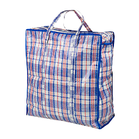 Сумка на молнии "Клетка" Рыжий кот  50х45х20см (1/12/240)