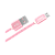 Кабель HOCO X2 USB (m)-microUSB (m) 1.0м 2.1A нейлон розовое золото (1/30/300)