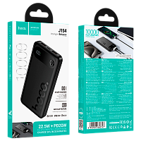 Внешний аккумулятор HOCO J154 10000mAh 3.0A 22.5W 2USB/Type-C PD20W черный (1/64)