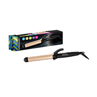 Щипцы для завивки волос Ergolux ELX-CI02-C64 23W керамика золотой черный (1/24)