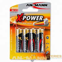 Батарейка ANSMANN X-POWER LR6 BL4