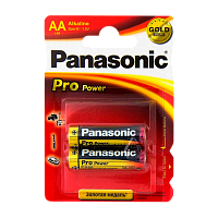 Батарейка Panasonic PRO Power LR6 AA BL2 Alkaline 1.5V (2/24/120)