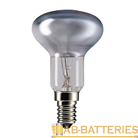 Лампа накаливания зеркальная General Electric R50 E14 40W 230V рефлектор 50мм матовая  | Ab-Batteries | Элементы питания и аксессуары для сотовых оптом
