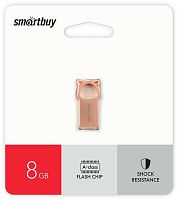 Флеш-накопитель Smartbuy MC5 8GB USB2.0 металл розовое золото