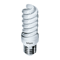 Лампа люминесцентная Navigator SH10 E14 15W 2700К 220-240V спираль (1/12/108)