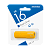 Флеш-накопитель Smartbuy Clue 16GB USB2.0 пластик желтый