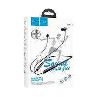 Наушники внутриканальные HOCO ES53 bluetooth 5.0 с микр. спорт. черный (1/90)