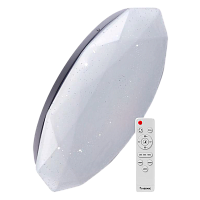 Светильник настенно-потолочный Космос DIAMOND Premium 120W 230V LED накладной пульт ДУ белый (1/5)