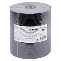 Диск DVD-RW Smartbuy 4.7GB 4x 100шт. Б/УП (100/600) 