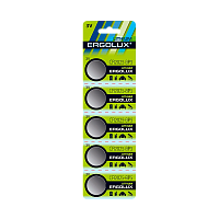 Батарейка Ergolux CR2025 BL5 Lithium 3V (5/100/2000) 