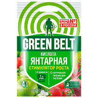 Средство GREEN BELT Янтарная кислота стимулятор роста 4г (1/50)