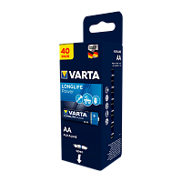 Батарейка Varta LONGLIFE POWER (HIGH ENERGY) LR6 AA БОКС40 Alkaline 1.5V (4903) (40/320) 