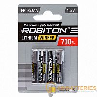 Батарейка ROBITON WINNER R-FR03-BL4 FR03 BL4 (4/80/640)