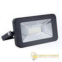 Прожектор светодиодный Ultraflash LFL-1001 10W 230V IP65 6500К холодный черный (1/30)