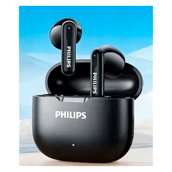 Наушники вставные Philips TAT1220 bluetooth 6.0 с микр. Type-C черный (1/60) 