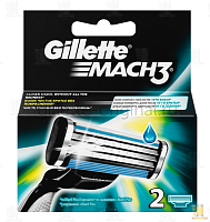 Сменные кассеты Gillette MACH3 P&G PROMO (Brasil) 3 лезвия 2шт. (цена за 1 шт) (2/20)