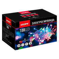 Гирлянда Старт НГ 100LED 10м нить 8 режимов мульти (1/25/100) 