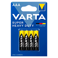 Батарейка Varta SUPERLIFE R03 AAA BL4 Heavy Duty 1.5V (2003) (4/48/240)