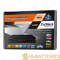 Приставка для цифрового ТВ Openbox KY-2018F DVB-T/T2 металл черный (1/60)