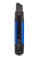 Нож строительный Smartbuy 18мм выдвижной обрезиненная рукоять синий