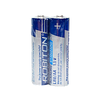 Батарейка Robiton STANDARD LR6 AA Shrink 2 Alkaline 1.5V (2/40/800)