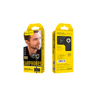 Наушники внутриканальные HOCO M37 с микр. черный (1/21/210)