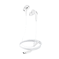 Наушники внутриканальные HOCO M1 PRO с микр. белый (1/34/340)