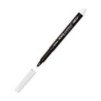 Маркер перманентный MunHwa WHITE MARKER WPM-05 1.0мм спирт белый (1/12/144/576)