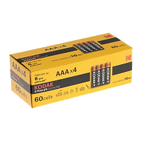 Батарейка Kodak XTRALIFE LR03 AAA Shrink 4 Alkaline 1.5V (4/60/600/36000)