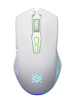 Мышь беспроводная Defender GM-502 Pandora игровая USB белый (1/60)